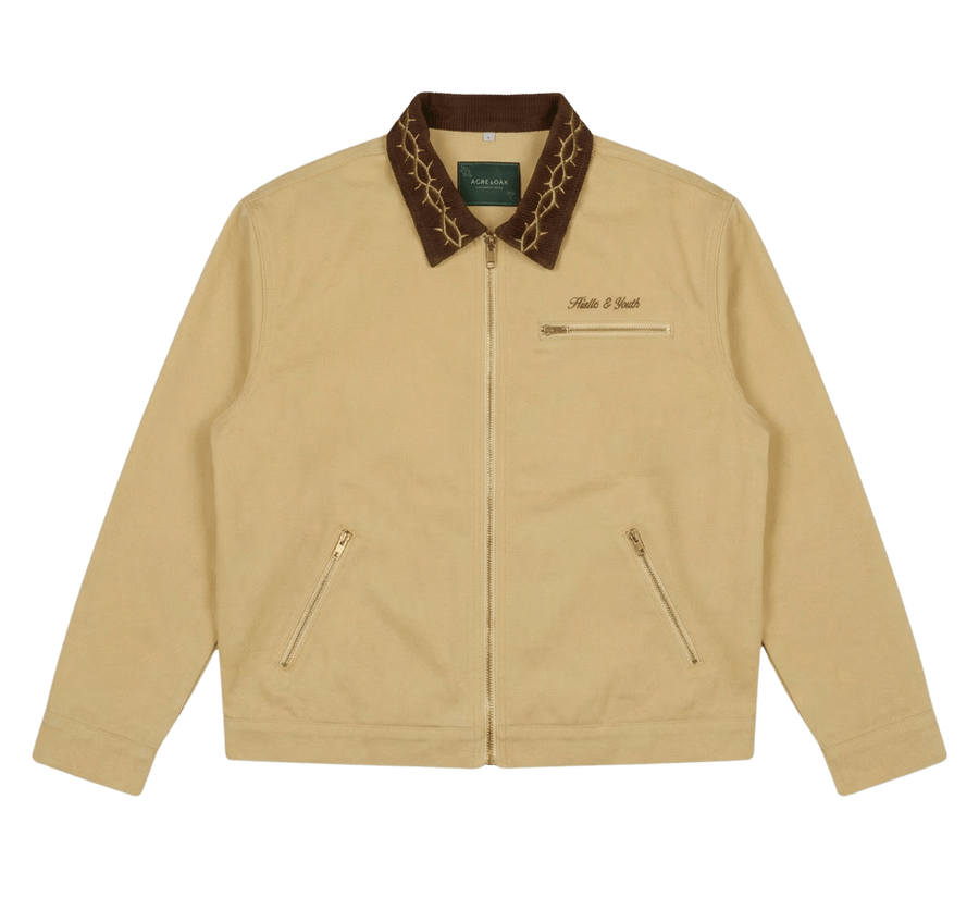 "THORN" JACKET - HONEY BEIGE – Bild 2