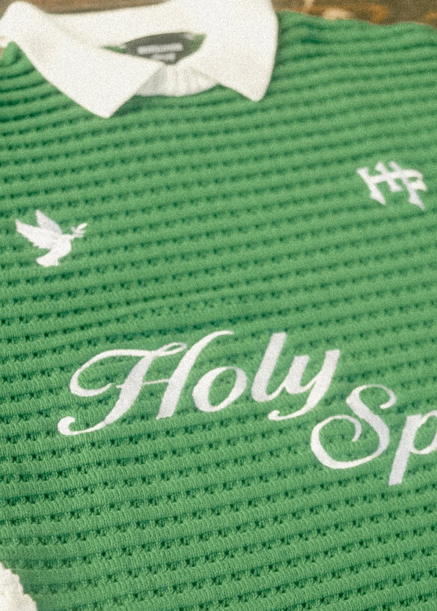 "HOLY SPIRIT" KNITTED SWEATER - HUNTER GREEN – Bild 4