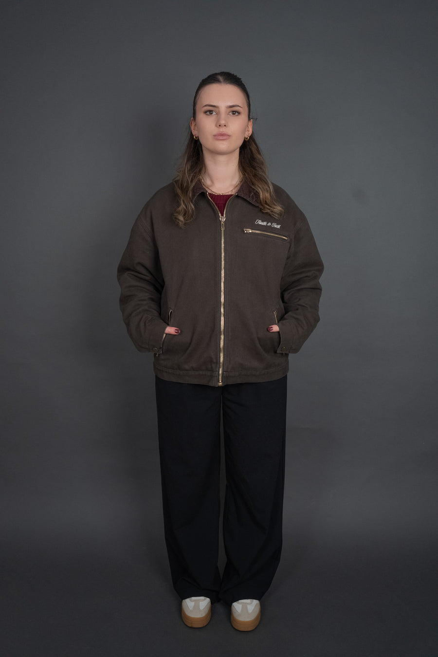 "THORN" JACKET - STONE BROWN – Bild 4