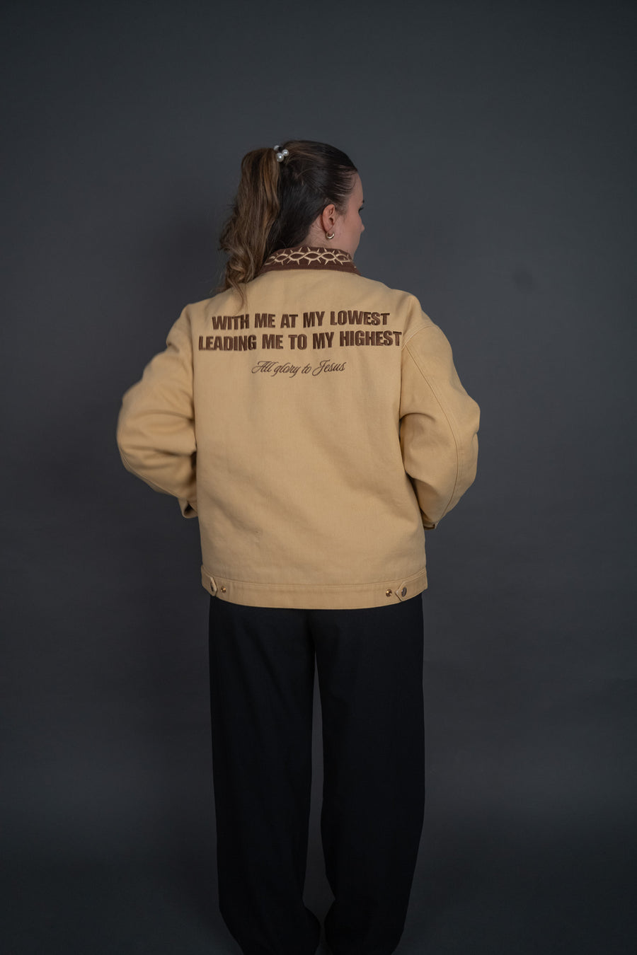 "THORN" JACKET - HONEY BEIGE – Bild 4