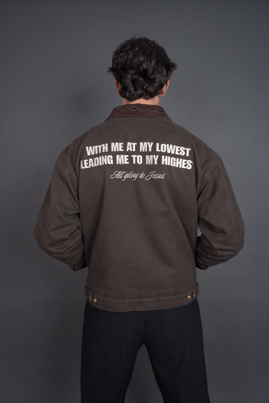 "THORN" JACKET - STONE BROWN – Bild 5